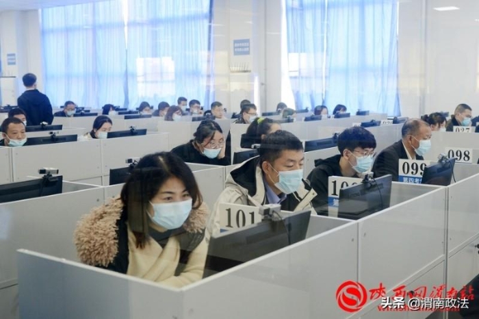 2020年法考今日開考 渭南考區報考人數逾千(組圖)
