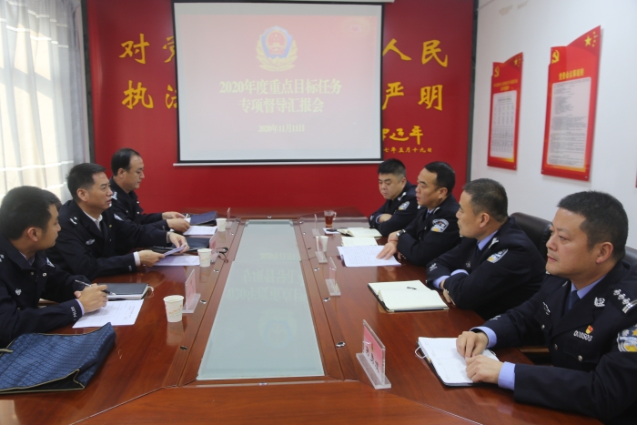 渭南市公安局黨委委員沈軍深入經開分局督導重點工作