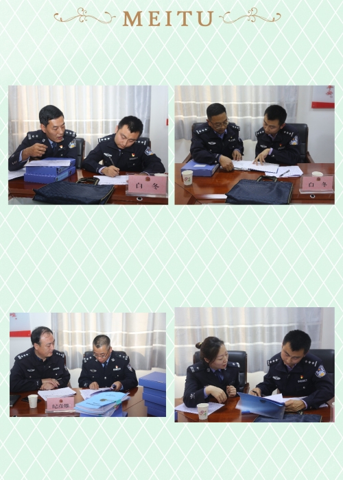 渭南市公安局黨委委員沈軍深入經開分局督導重點工作