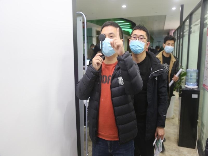 渭南市公安局經開分局組織民輔警開展健康體檢