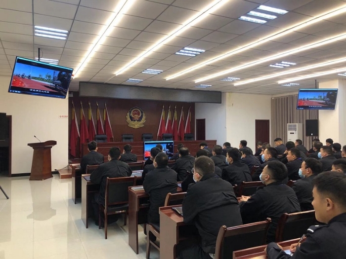 豐富培訓內容  活躍課堂氛圍—渭南市公安局經開分局舉辦第二期警務輔助人員夜課堂