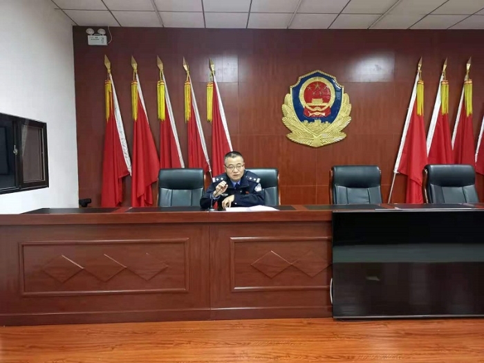 堅(jiān)定理想信念 踐行初心使命—渭南市公安局經(jīng)開分局舉辦第四期警務(wù)輔助人員夜課堂
