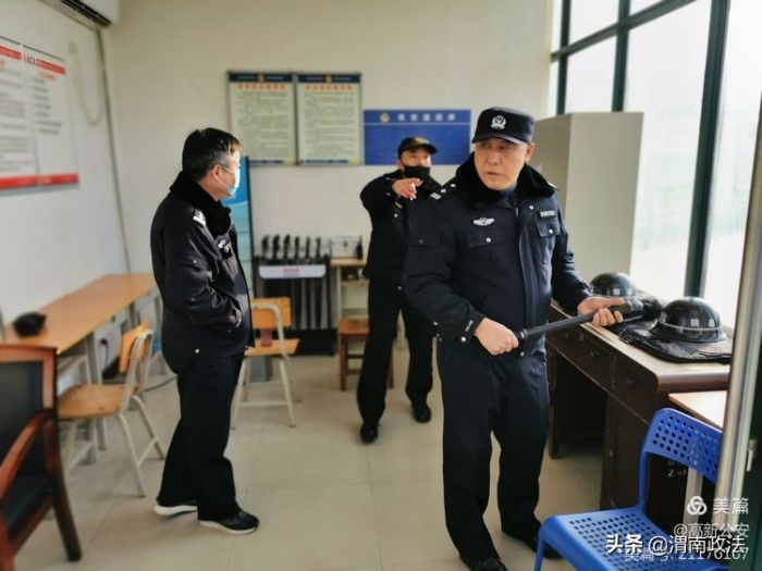高新分局檢查重點單位歲末年初安防工作（組圖）