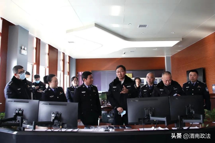 楊建琦深入合陽(yáng)縣公安局調(diào)研指導(dǎo)公安工作（組圖）