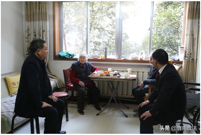 渭南市人民檢察院：迎新年 送溫暖（圖）