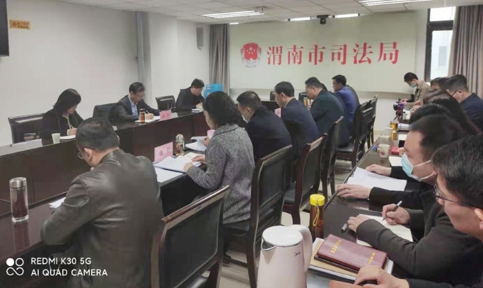 把脈問診 靶向施策——省政法隊(duì)伍教育整頓第五指導(dǎo)組檢查指導(dǎo)市司法局工作（組圖）