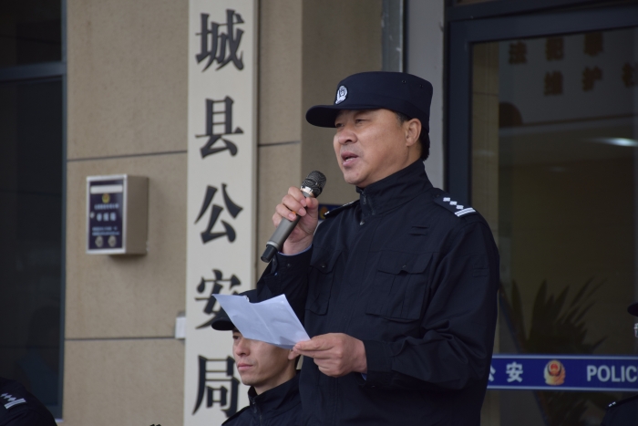 又帥又颯!今天蒲城警營戰斗力爆棚—蒲城縣公安局成功舉辦教育整頓暨春訓練兵會操活動