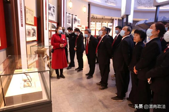 渭南中院集中組織開展參觀見學活動(圖)