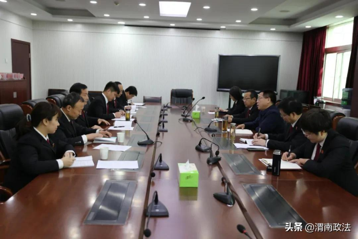 渭南中院：以案促廉 警鐘長鳴 筑牢拒腐防變思想防線（組圖）