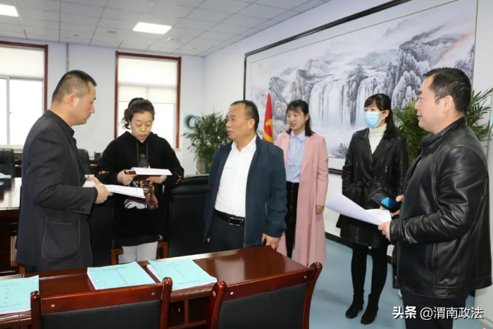 臨渭區(qū)政法隊(duì)伍教育整頓領(lǐng)導(dǎo)小組督查評(píng)估區(qū)檢察院教育整頓學(xué)習(xí)教育環(huán)節(jié)工作（組圖）