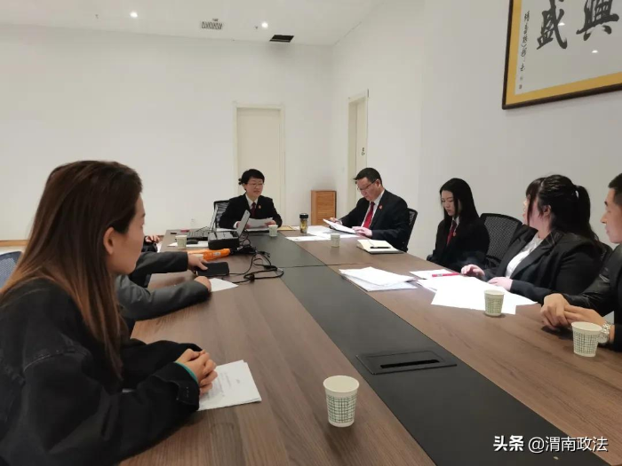 【我為群眾辦實(shí)事】渭南中院速裁中心進(jìn)企業(yè)入公司高質(zhì)高效化解矛盾解紛