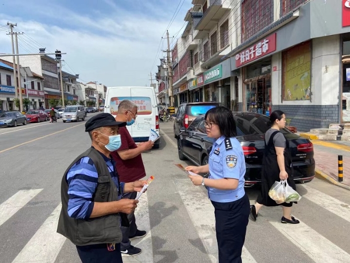 【我為群眾辦實事】保密宣傳入民心—渭南市公安局經開分局開展第三十三個保密宣傳月活動
