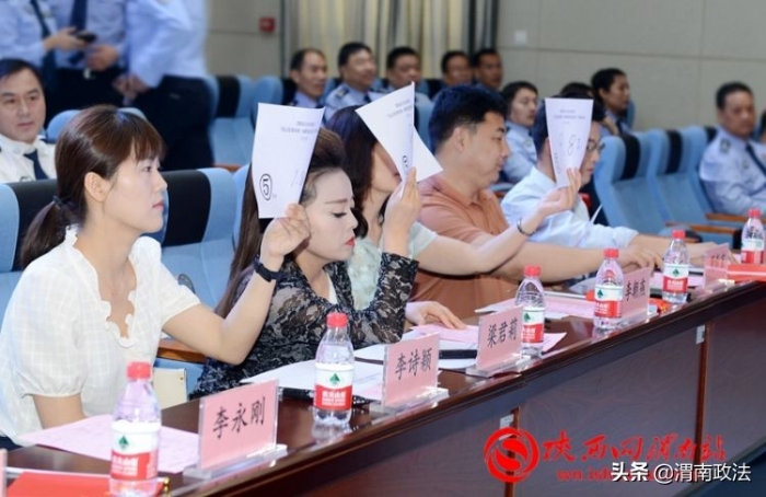 渭南市公安局機關舉辦“銘記光榮時刻·頌歌建黨偉業”主題歌唱比賽（組圖）