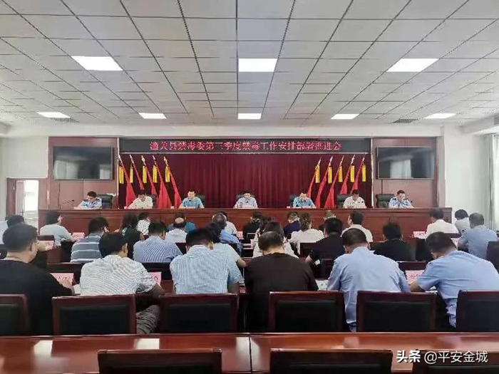 7月8日上午，潼關縣召開第三季度禁毒工作安排部署推進會。