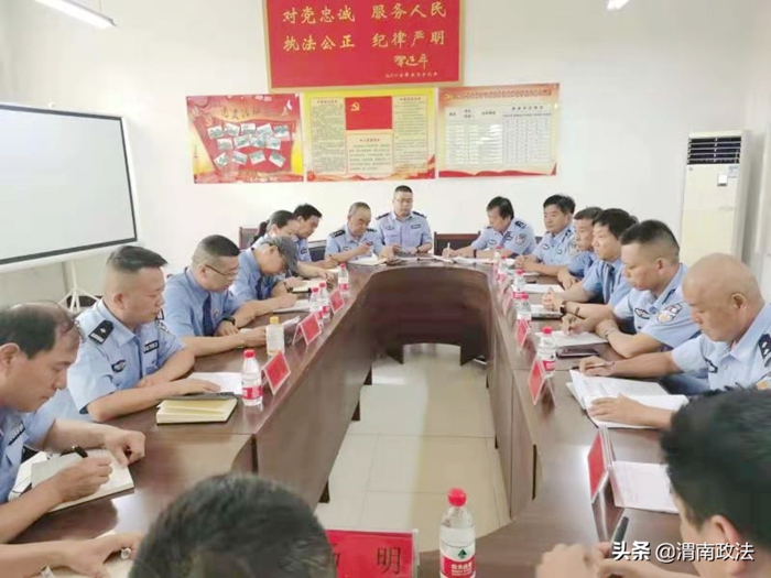 澄城縣人民檢察院對白水縣看守所開展巡回檢察.
