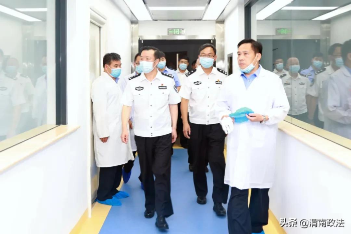 楊尚偉深入渭南檢查調研疫情防控和十四運會安保等工作（圖）