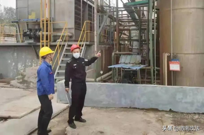 【節日我在崗】節日里的“渭南高新藏藍”更靚麗！