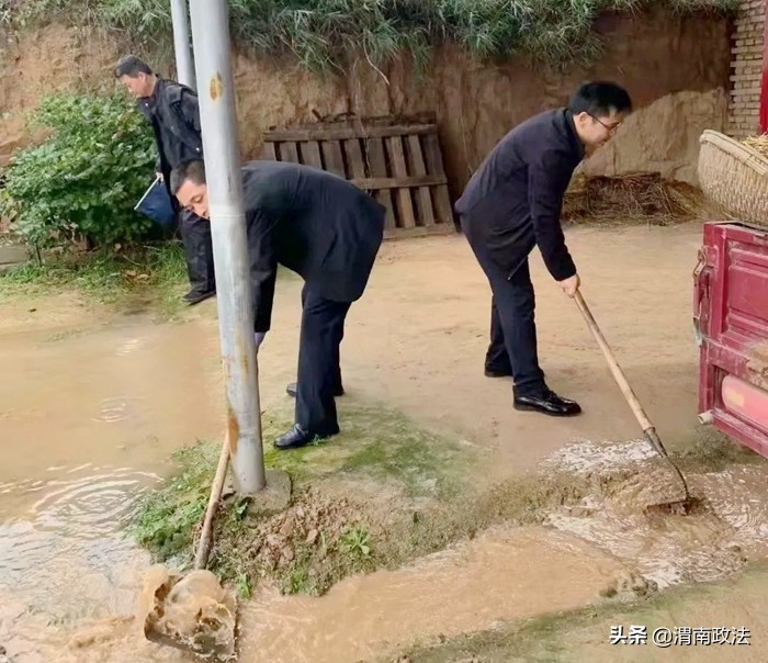 國慶期間 渭南政法一線微報（組圖）