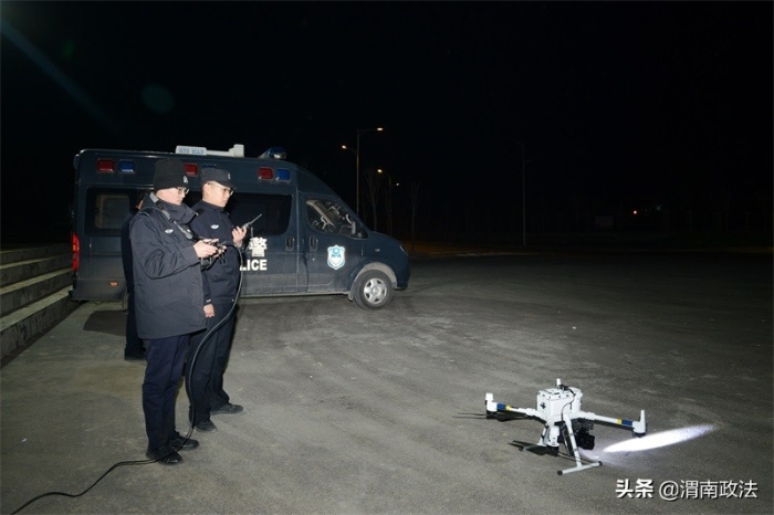 渭南市公安局圓滿完成無人機操作手實戰(zhàn)強化培訓(xùn)工作（圖）