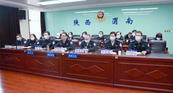 渭南公安：以“八個強化”堅決打贏疫情防控阻擊戰殲滅戰（圖）