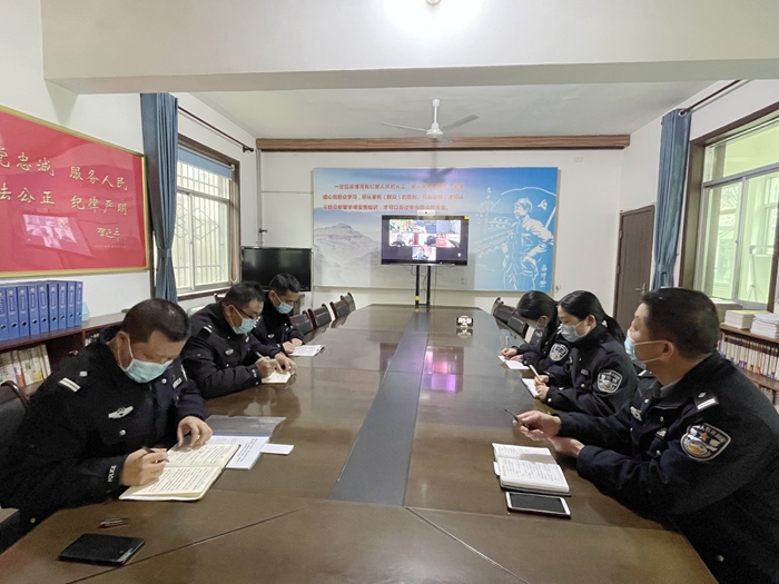 2022年1月25日 渭南政法一線微報（組圖）