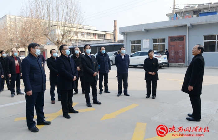 省委平安建設領導小組第一考評組檢查考評渭南市2021年平安建設工作（組圖）