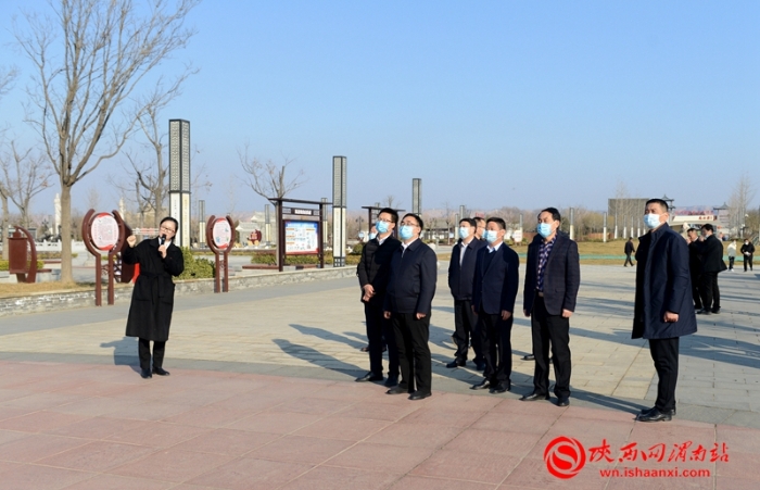 省委平安建設領導小組第一考評組檢查考評渭南市2021年平安建設工作（組圖）