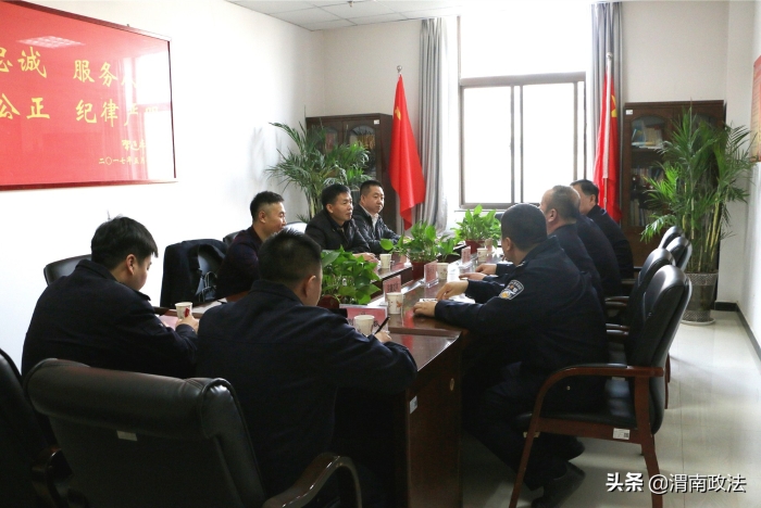 省公安廳環(huán)食藥總隊(duì)副總隊(duì)長(zhǎng)郭景通一行來渭督導(dǎo)檢查專項(xiàng)工作（組圖）
