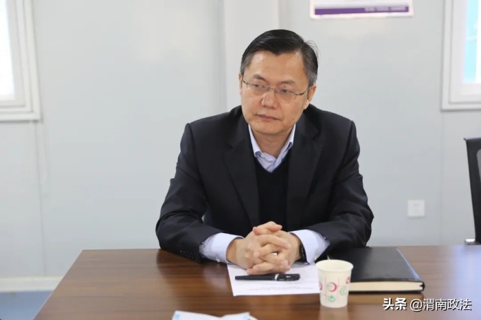 渭南中院黨組書記賀世輝調研督導新審判法庭項目建設情況（組圖）