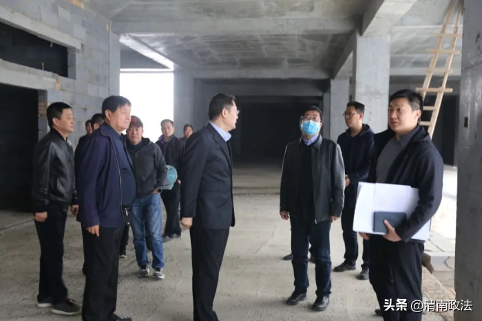 渭南中院黨組書記賀世輝調研督導新審判法庭項目建設情況(組圖)