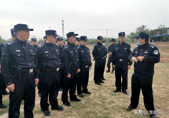 以考促訓 實戰礪兵 渭南全警武器警械集訓月考核送教圓滿成功！