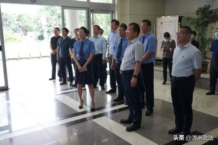 渭南市人大常委會副主任薛清軍到渭南市檢察機關開展未成年人檢察工作專題調研（圖）