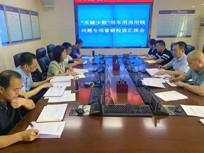 市檢察院督察組深入大荔縣檢察院檢查指導工作。