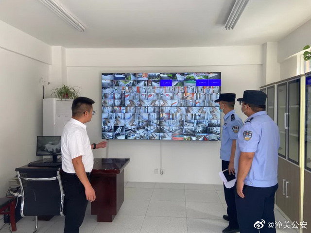 潼關(guān)公安岳瀆派出所為秋季開學(xué)保駕護(hù)航。