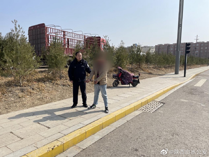 白水公安快速破獲盜竊案件。