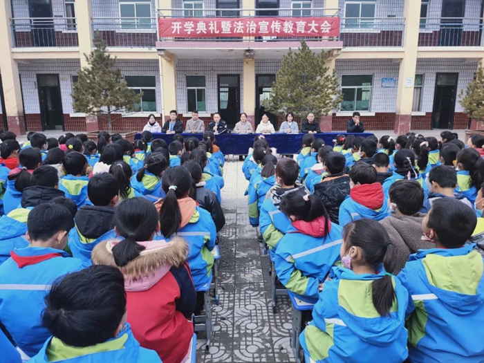 白水公安進校園開展安全教育活動。