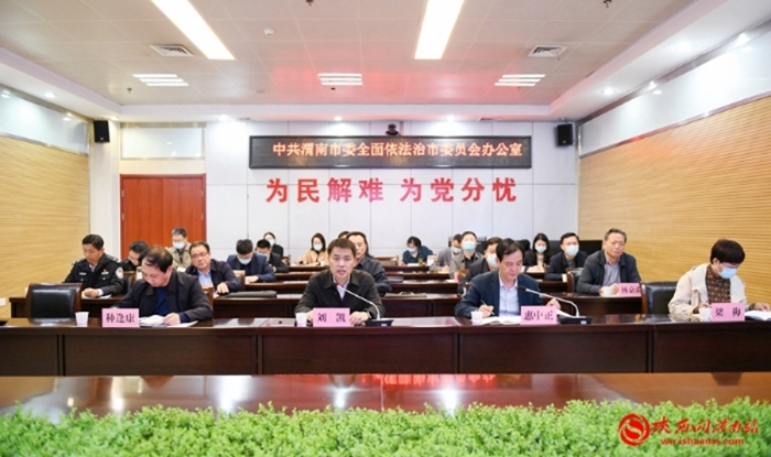 全市道路交通安全和運輸執法領域突出問題專項整治工作動員部署會召開。記者 許艾學 攝