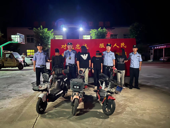 白水公安堯禾派出所破獲系列盜竊電動車案。
