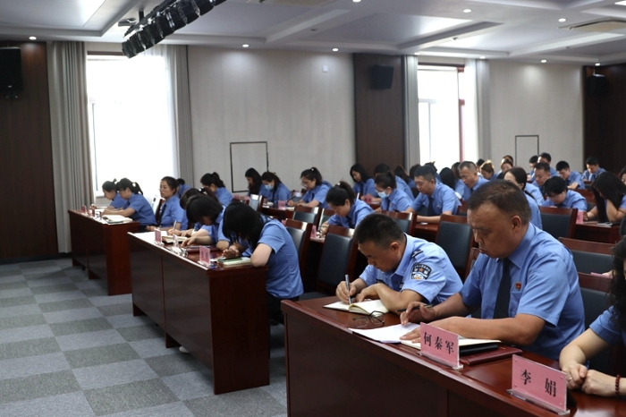 臨渭區人民檢察院組織開展案件質量主要評價指標解讀培訓。