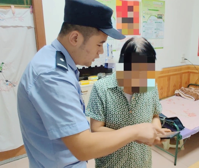 合陽公安爭分奪秒為群眾止付4萬余元.