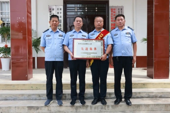 富平公安榮獲全省駐村工作先進集體。