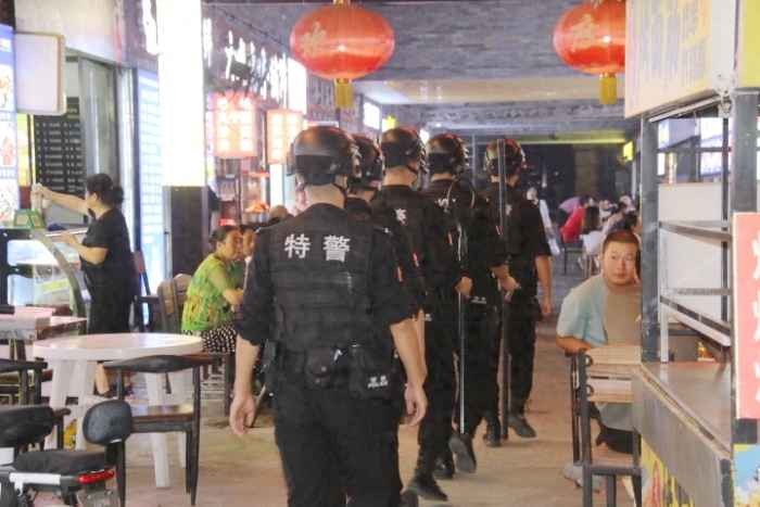 富平公安開展全國公安機關夏夜治安巡查宣防第三次集中統一行動.