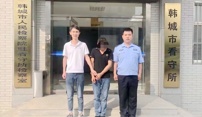 韓城公安快速偵破盜竊案件。