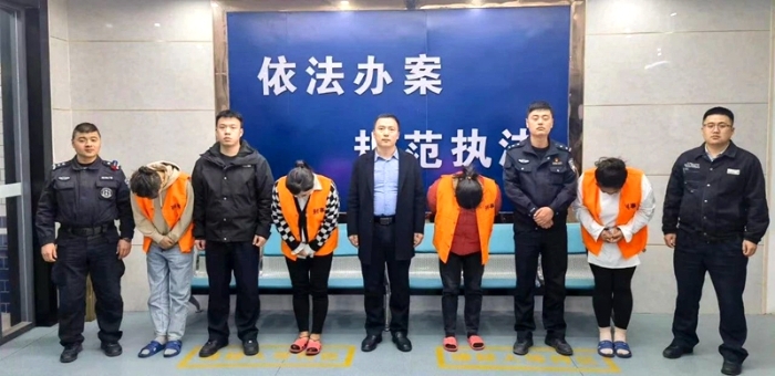 跑分洗錢團伙4人被合陽警方抓獲。