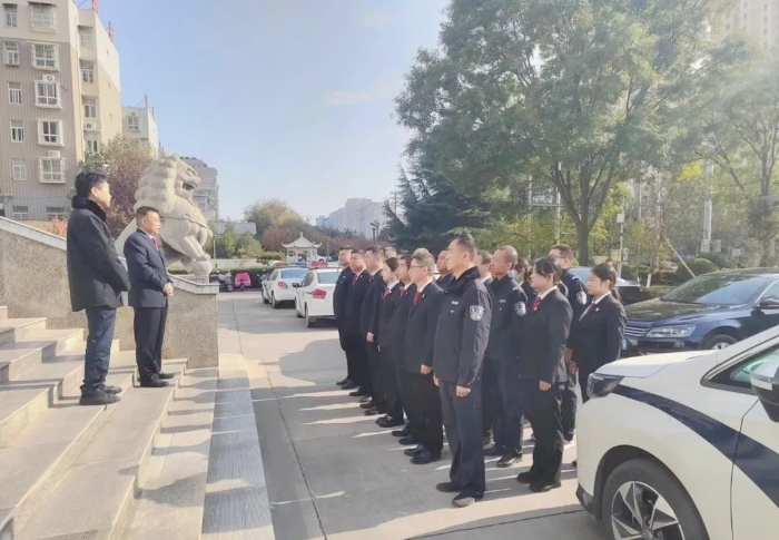 白水法院：開展“百日執行攻堅”專項行動暨“東秦銳士·2023”冬季行動.
