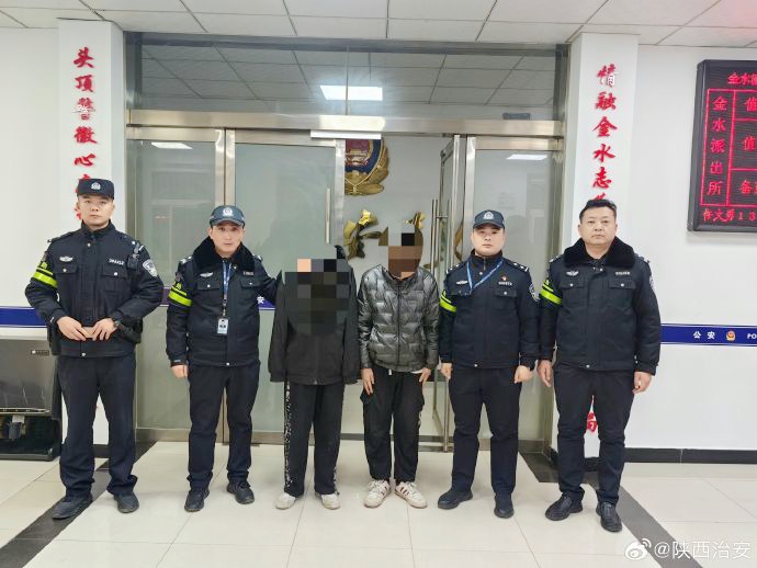 合陽公安抓獲2名涉嫌盜竊嫌疑人.