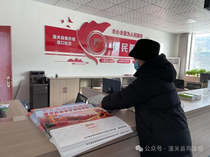 潼關縣司法局普法與依法治理股前往秦東鎮開展了“普法宣傳進鄉村”活動。