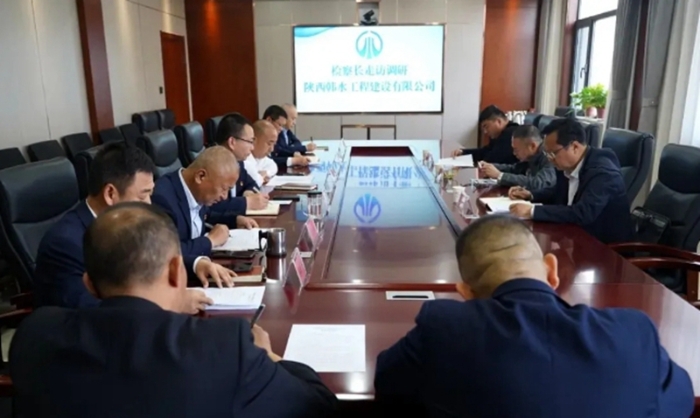 韓城市人民檢察院黨組書記、檢察長高北慰一行深入企業(yè)和發(fā)展一線開展調(diào)研。