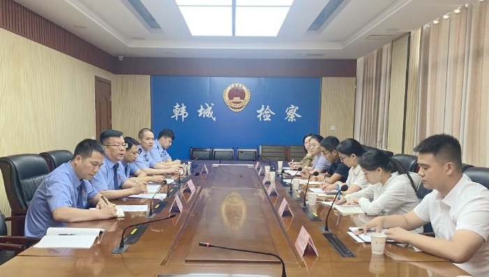 韓城市檢察院采用公開宣告送達的方式，對辦理的一起盜竊、非國家工作人員受賄案向某實業有限公司送達檢察建議。