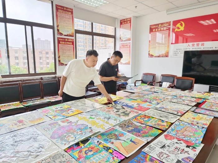 渭南市第二屆禁毒繪畫大賽獲獎作品出爐。